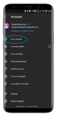 Hướng dẫn đăng kí và tạo kênh YouTube trên điện thoại Android và iOS