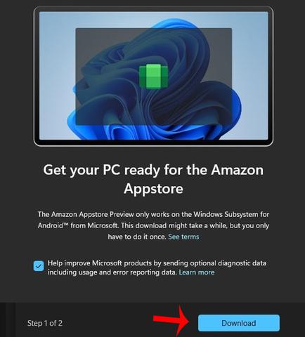 Bước đơn giản để có thể sử dụng Amazon Appstore trên Windows 11 PC
